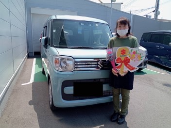 ５月２２日（日）　ご納車させていただきました。